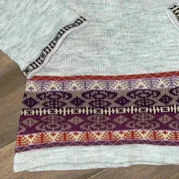 Vintage 1970’s Beewear Sportswear square neck sweater - Picture 3 of 5